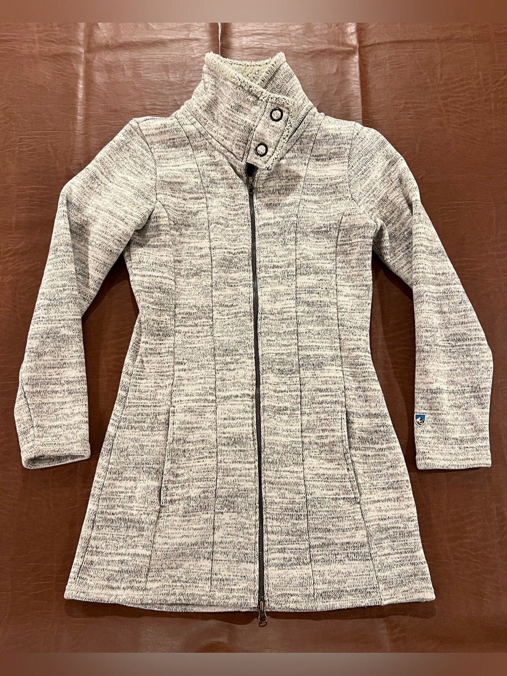 Kuhl Women’s Alaska Long Fleece Fill Zip Jacket - Size Small